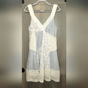 AE Lace Inset Mini Dress Size M